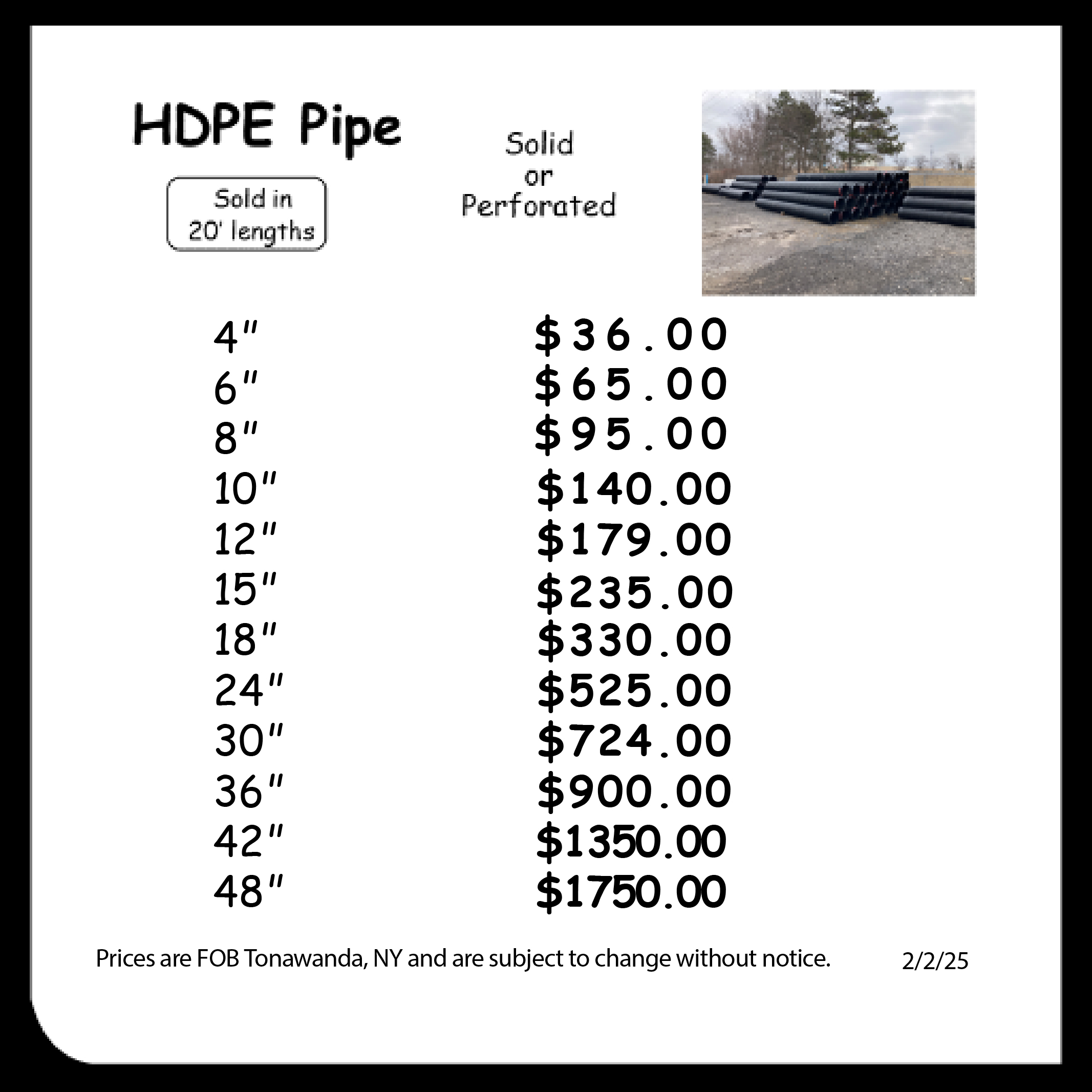 HDPE Pipe